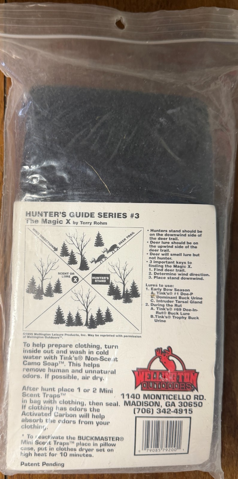 Buckmasters Mini Scent Traps 6- 4"X8" SHEETS