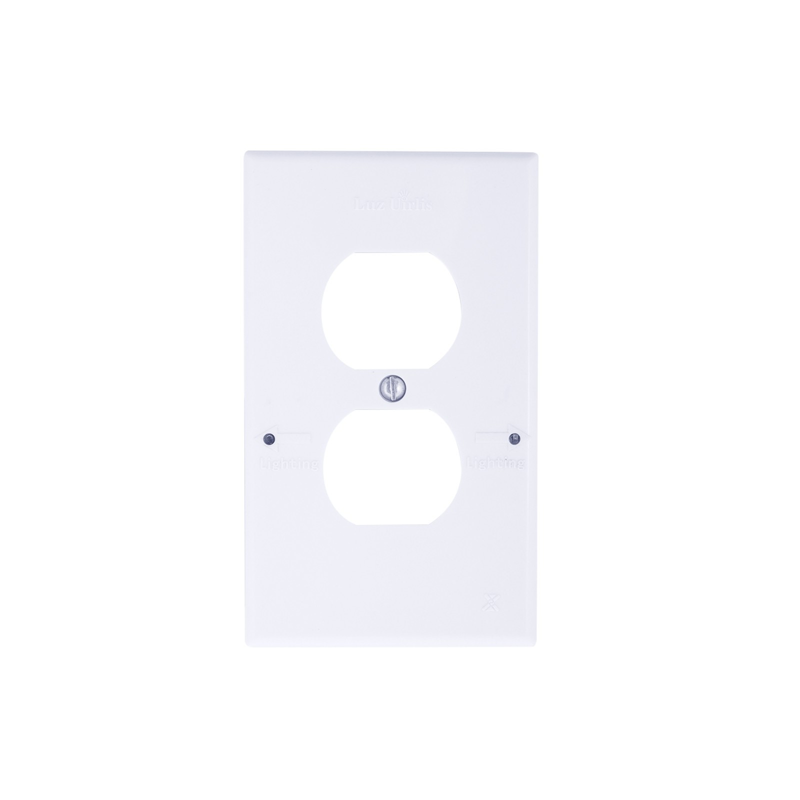 4Pack Wall Outlet Plate LED Night Light Sensor Inductive No Wire/Battery Needed