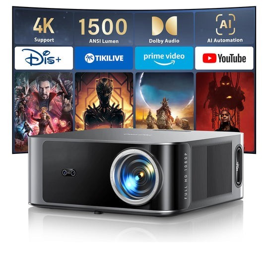 Toptro  Projector X9-4K with WiFi6 2Way Bluetooth 4K Decoding36W Dolby Audio/AP