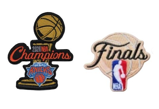 2026 NBA Finals Champs New York Knicks Jersey Patch  Iron On 3.5 and 2.5 inch