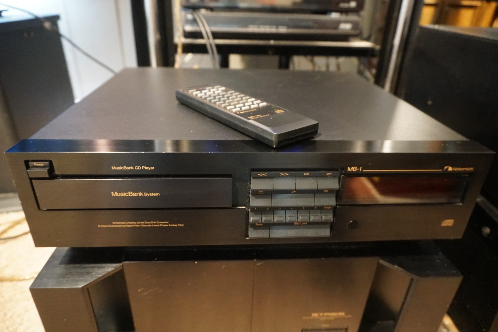 RARE Nakamichi MB-1 Musicbank CD Player with factory remote NEW BELTS