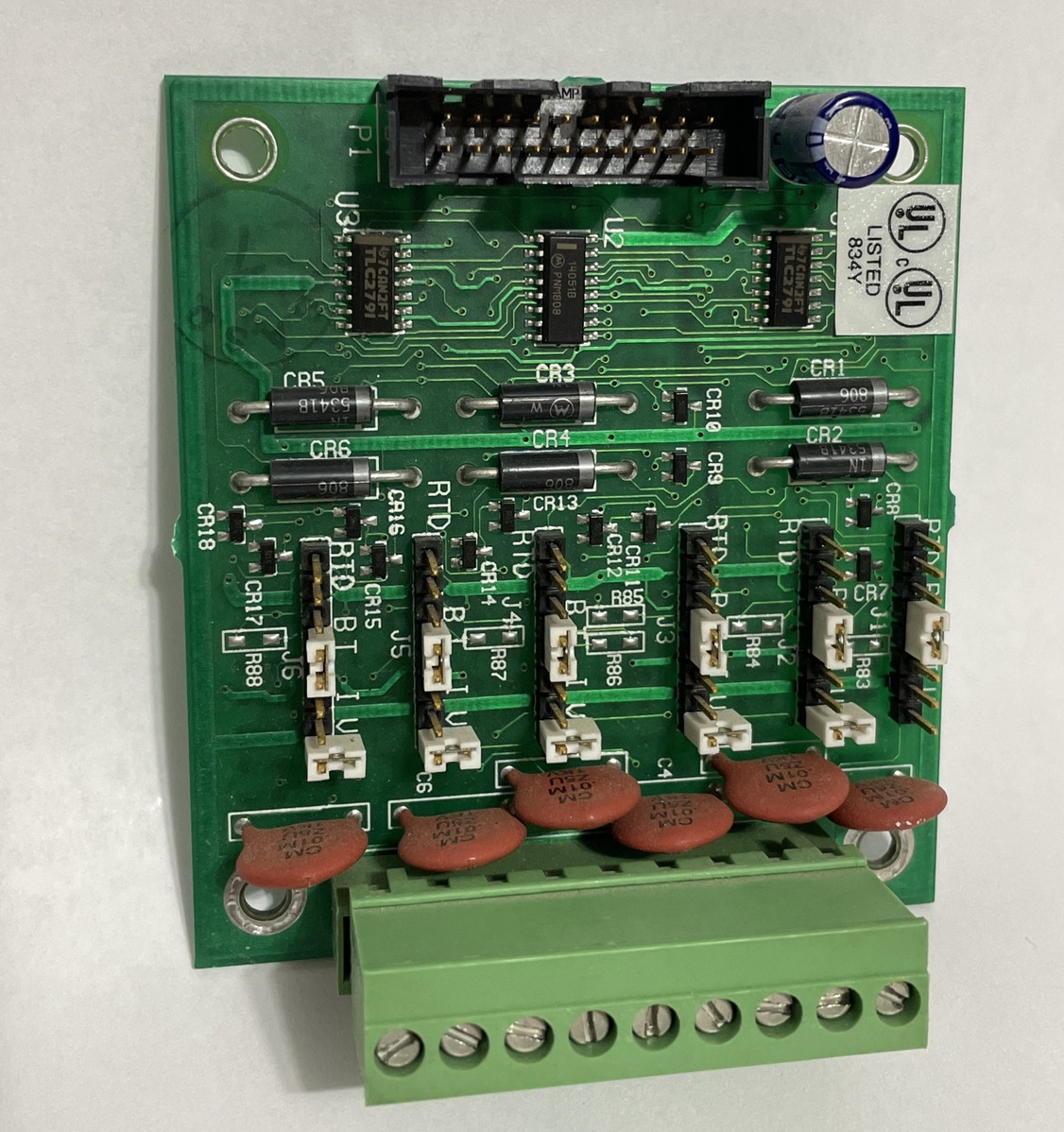 50100811 RV08 BRD989 PC Board Energy Subassembly Untested