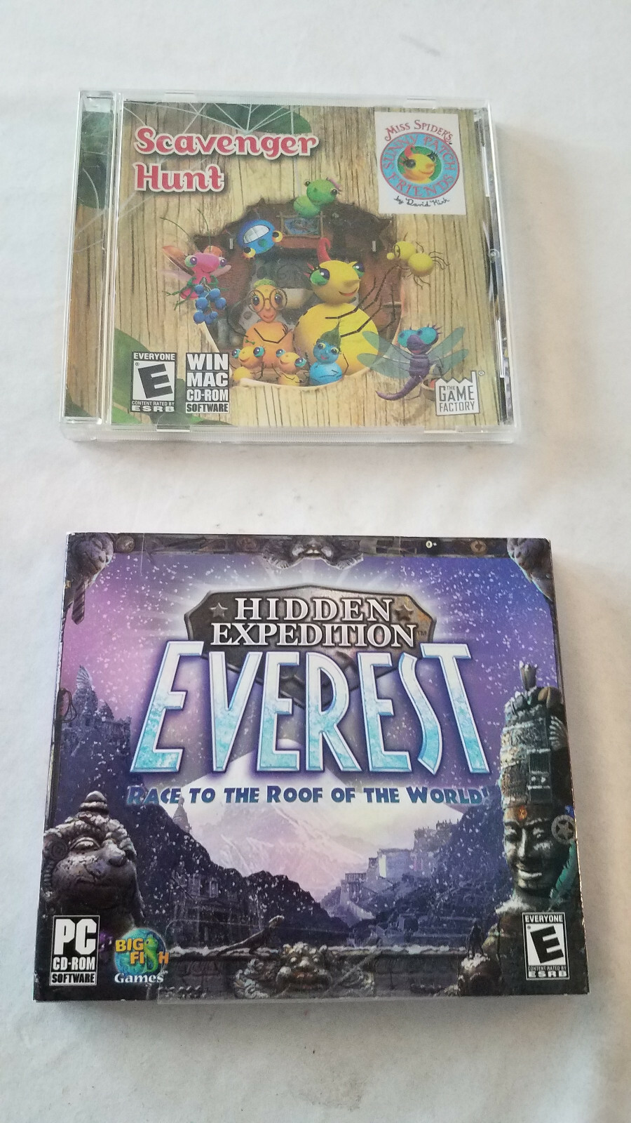 Hidden Expedition Everest & SCAVENGER HUNT PC CD ROMS WIN/MAC...SEE PHOTOS