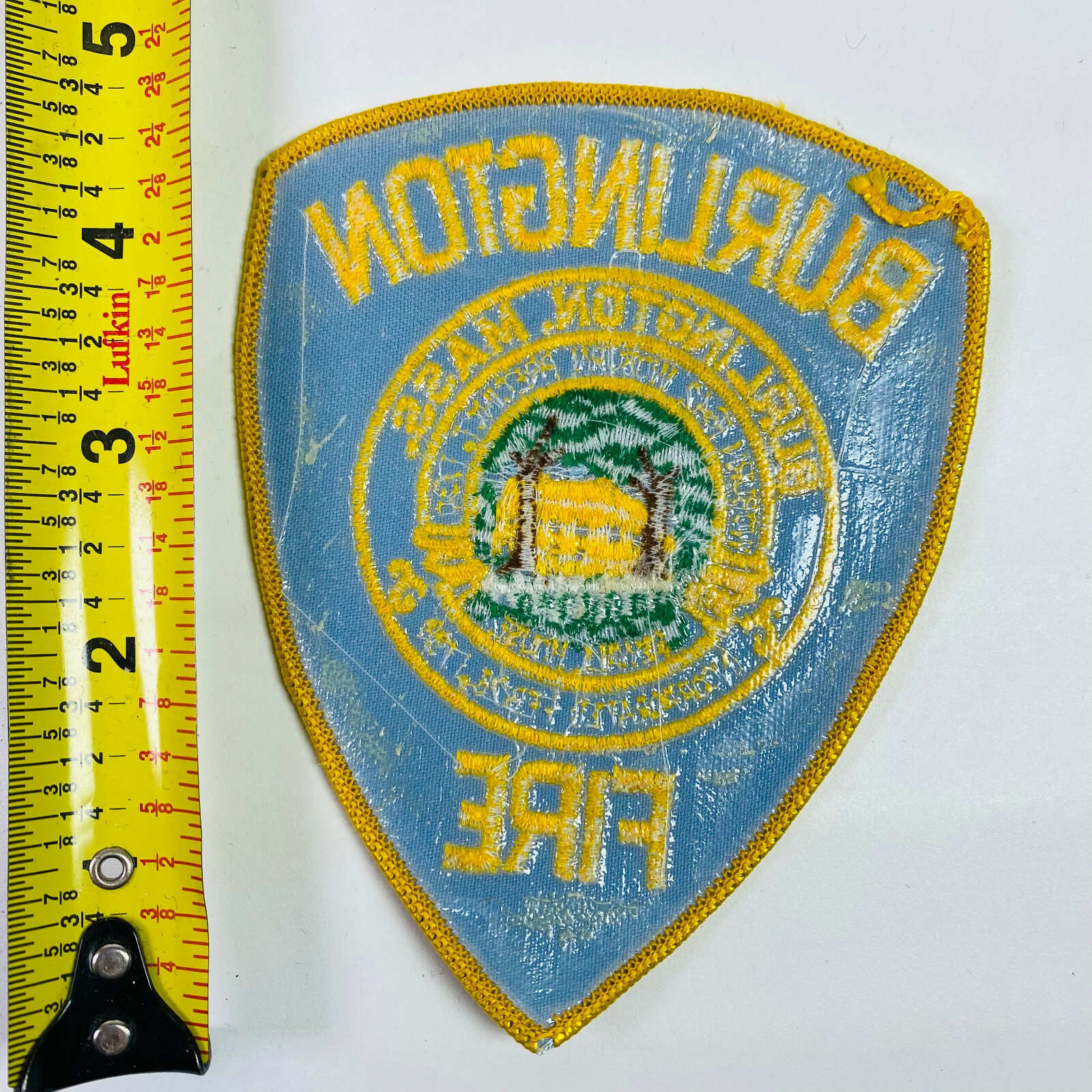 Burlington Fire Massachusetts MA Patch O6