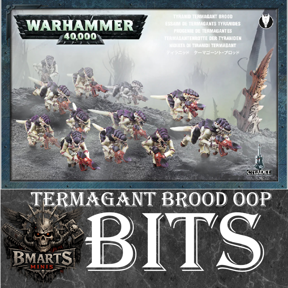 Warhammer 40k Space Marines Tyranids Termagant Brood OOP BITS Multi Listing
