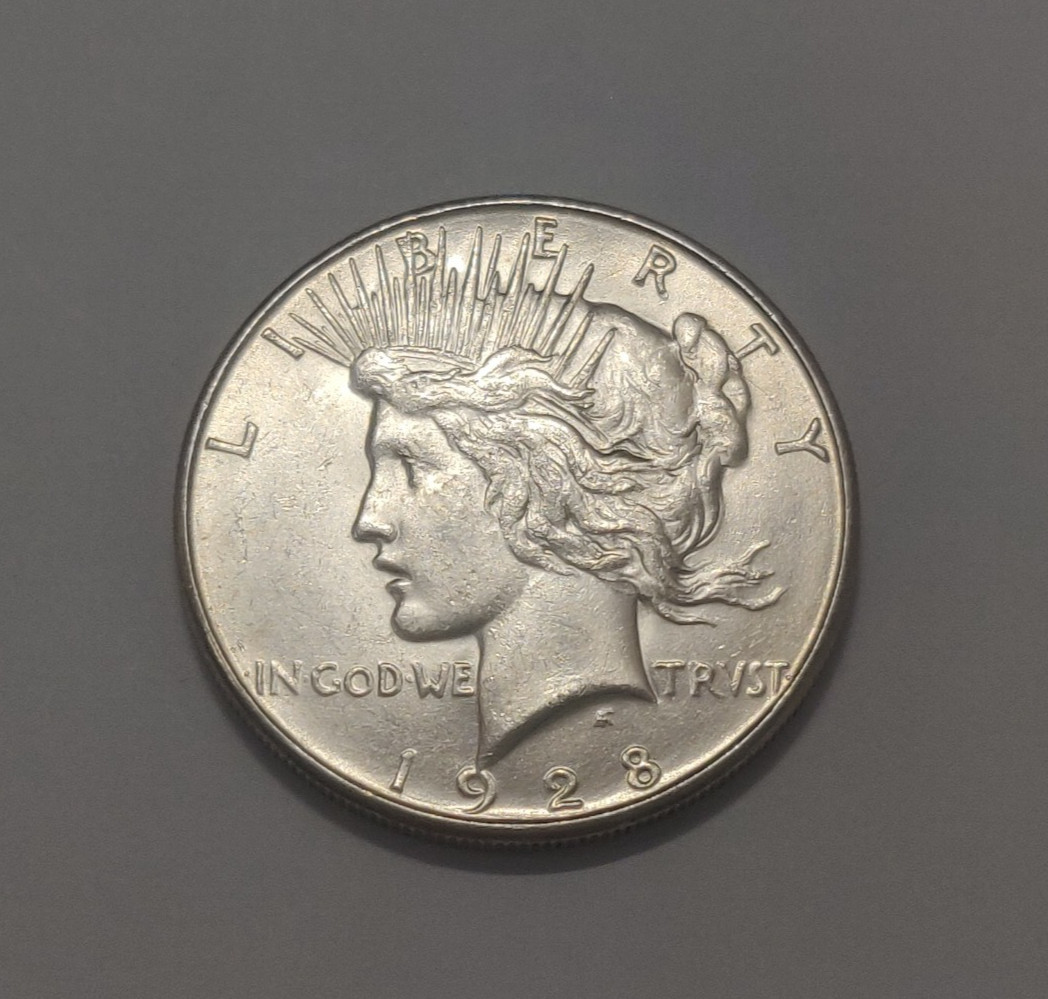 1928-S PEACE SILVER DOLLAR