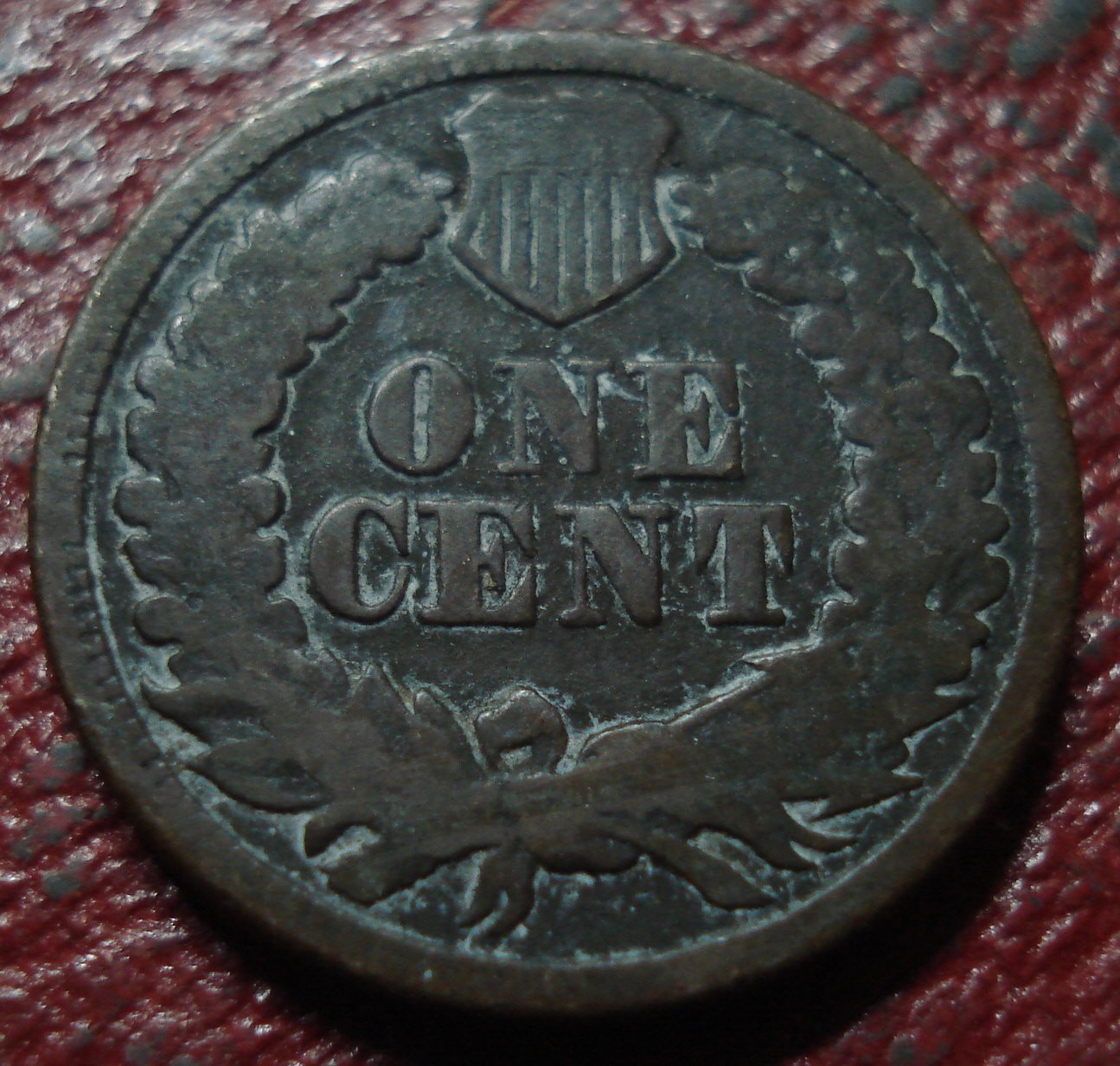 1863 INDIAN CENT WITH GOOD DETAIL