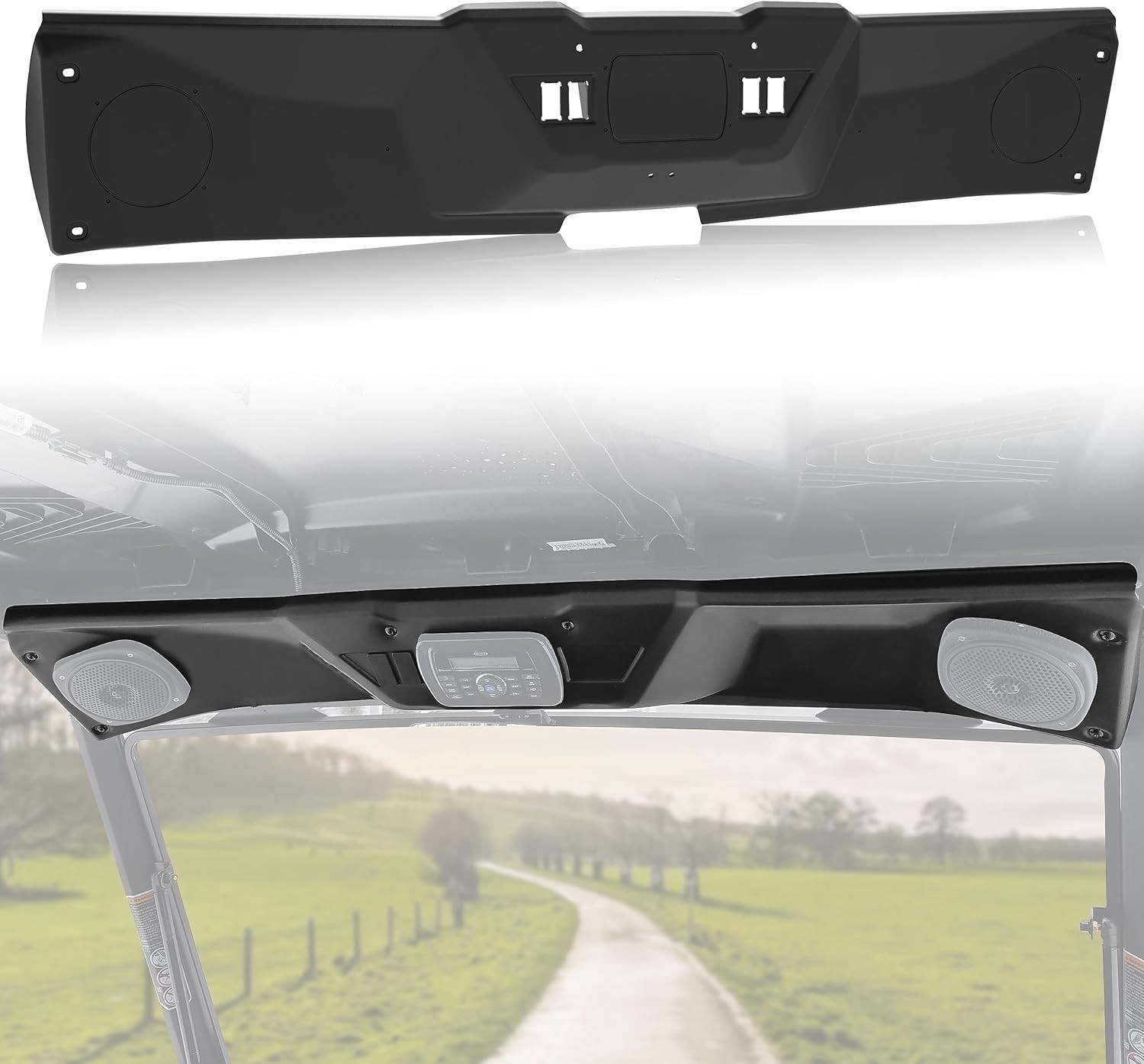 Front Roof Liner Overhead Speaker Pods for CAN-AM DEFENER 715003098