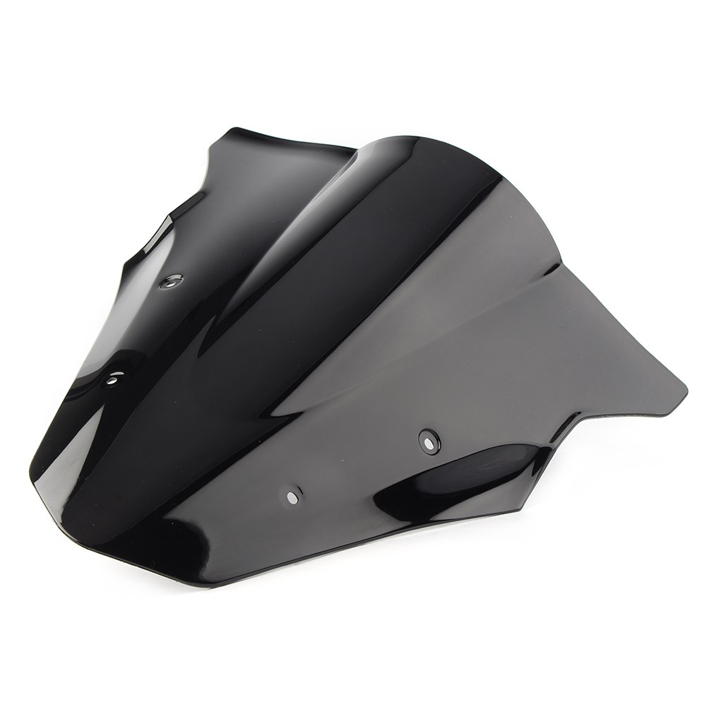 Front Windscreen Windshield for Kawasaki ER-6F Ninja650 EX650R 2012-2016 Black