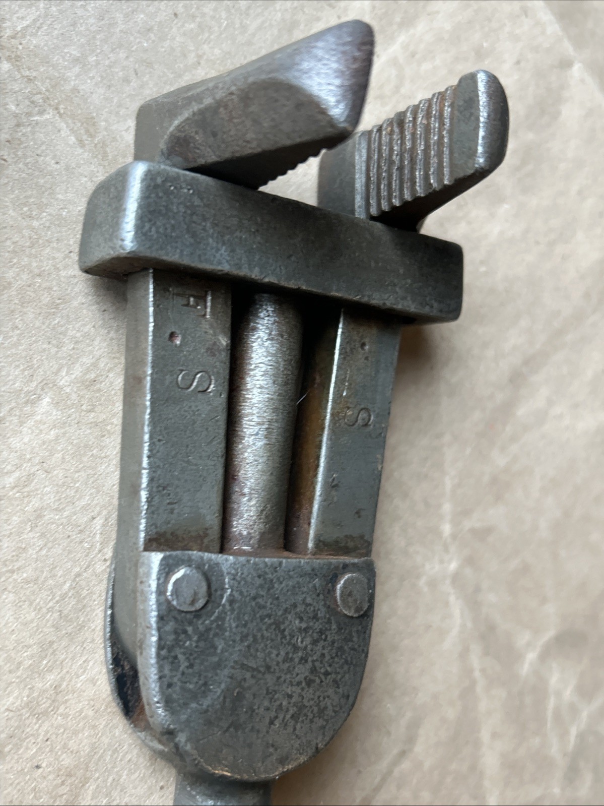 Very Early F.S. Adjustable Basin Wrench Clean Early TRIMO?
