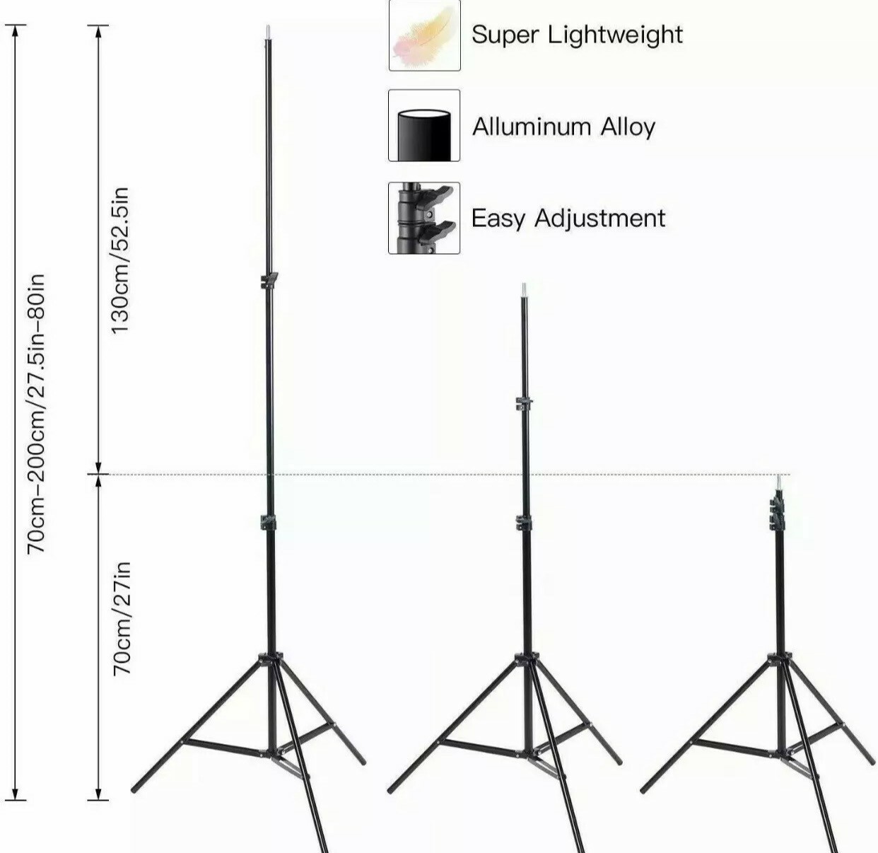 studio photography lighting stand /kit