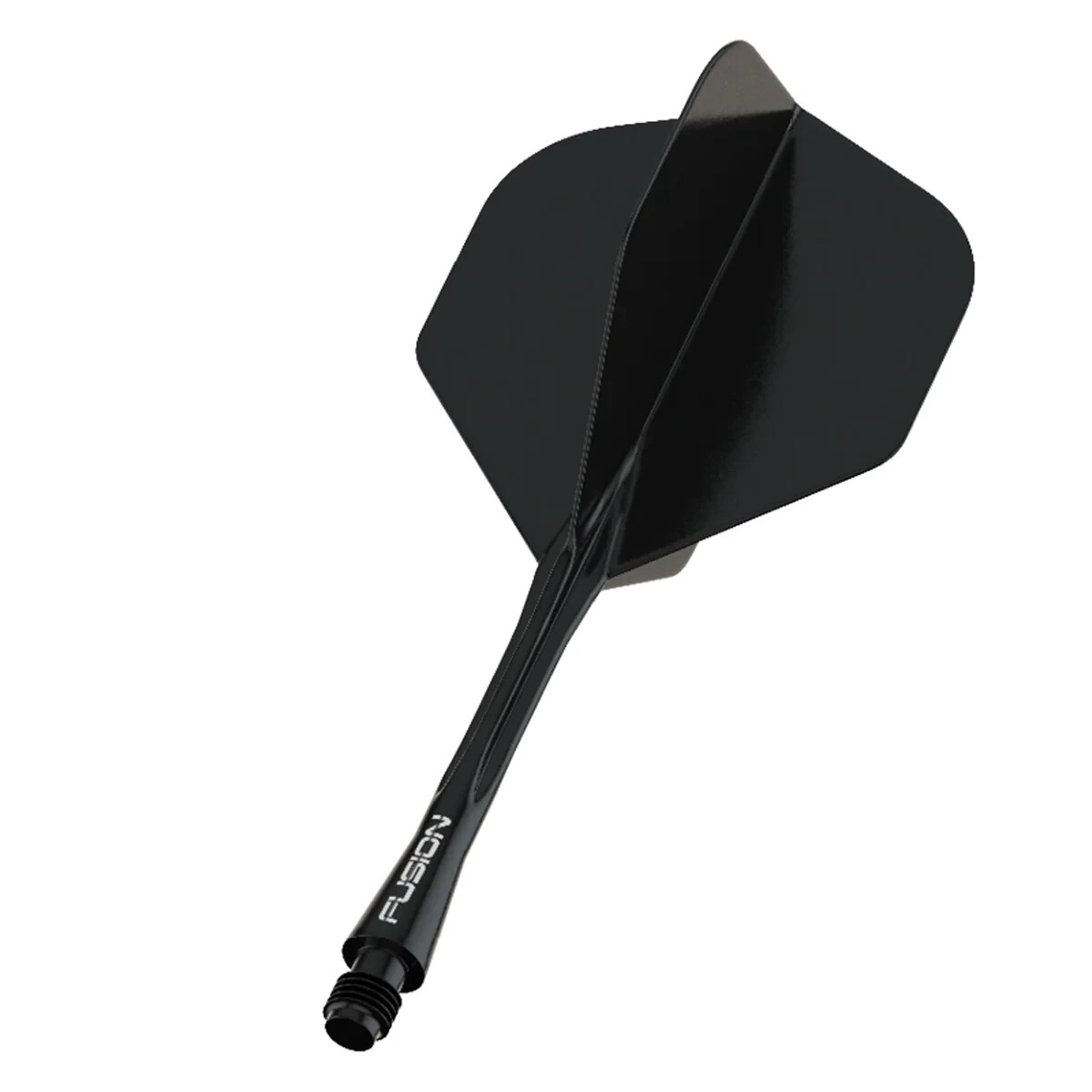 BLACK SHORT WINMAU FUSION 1 PIECE SHAFT & FLIGHT SYTEM