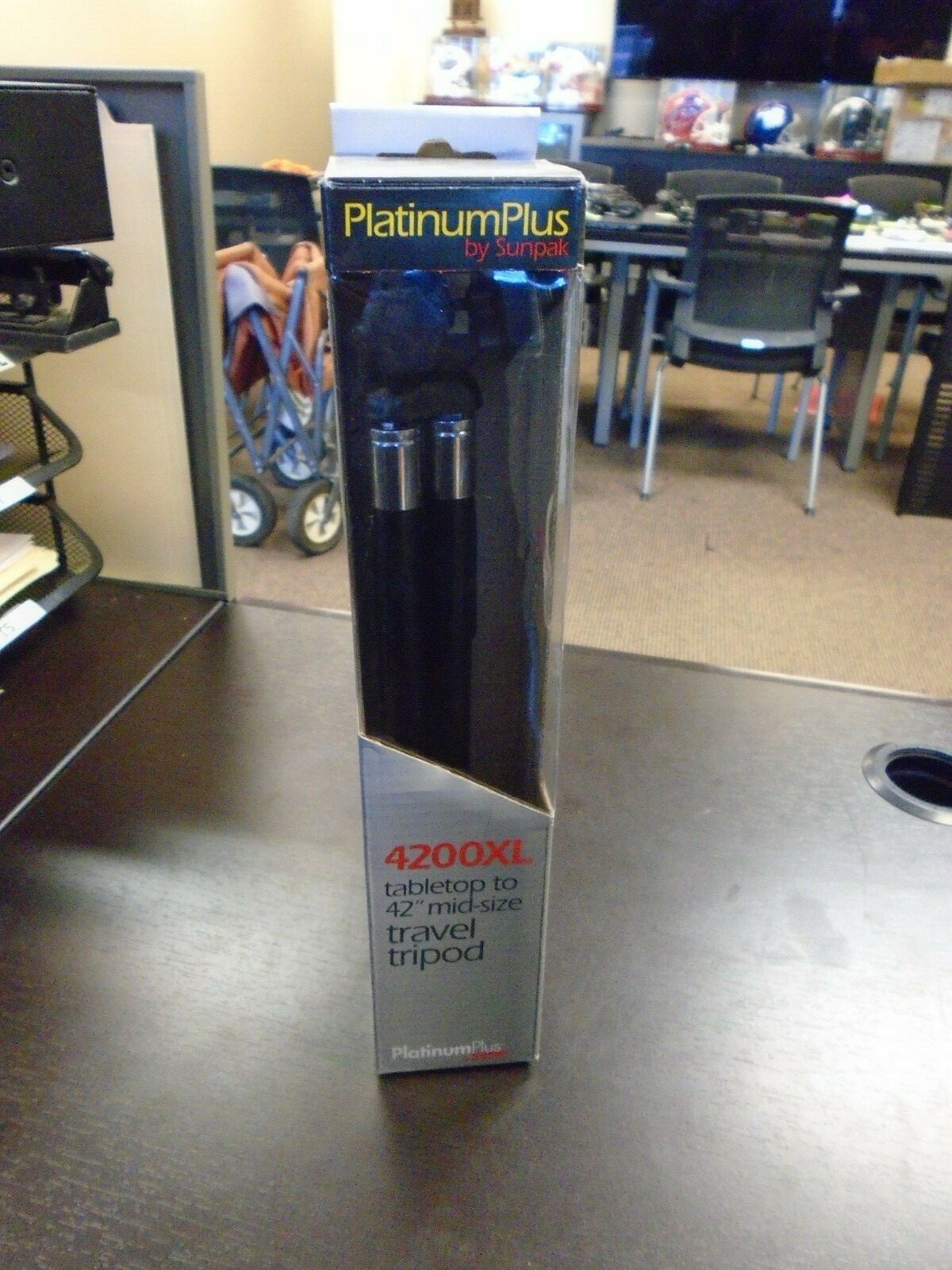 PlatinumPlus by Sunpak 4200XL 42" inch Travel Tripod - Black NEW