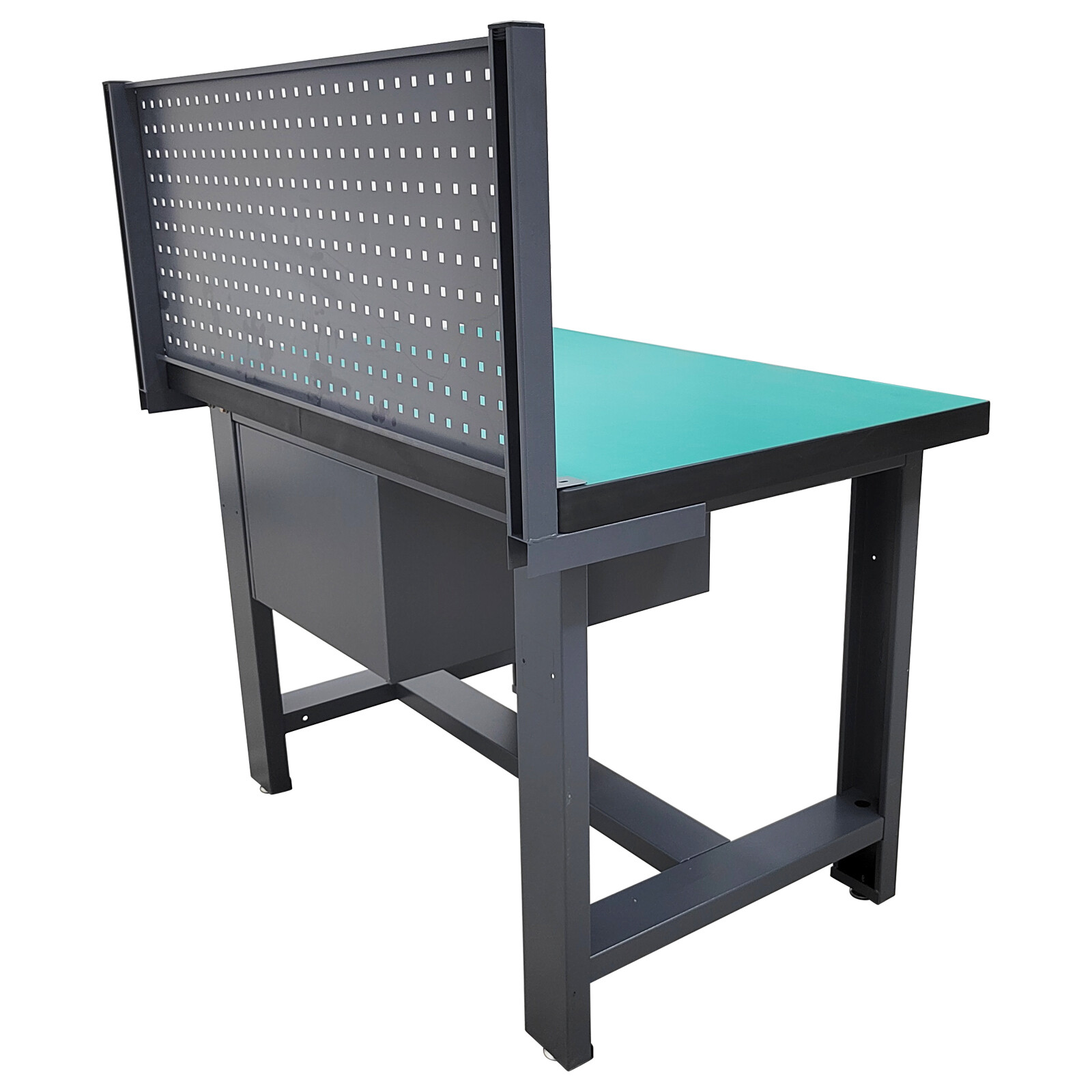 Anti-Static Assembly Line Work Table Workbench 1T Load with 2 Drawers 47x29.5''