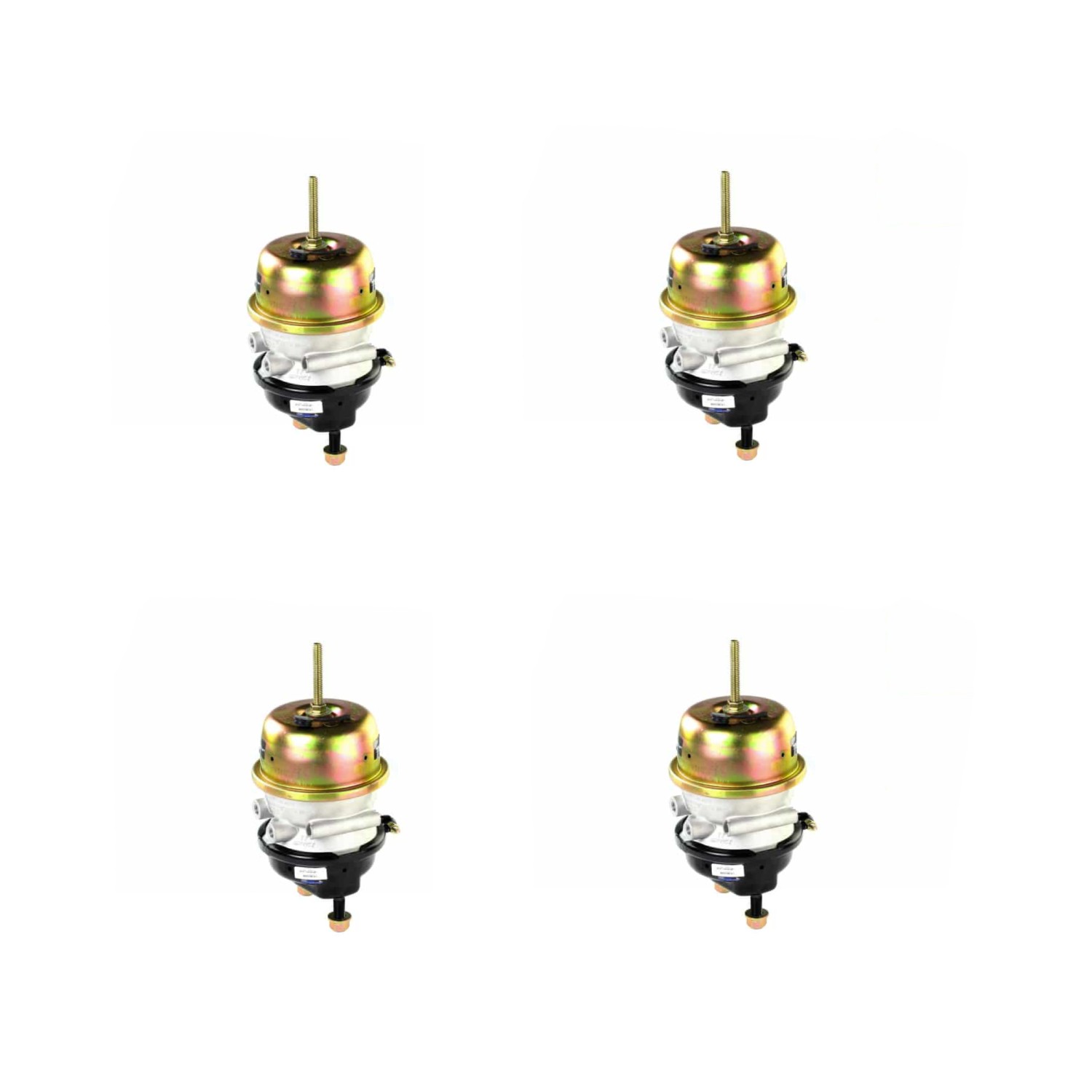 4x Torque Type 20/24 Air Disc Brake Chamber Sealed 2.5" Stroke for Truck Trailer