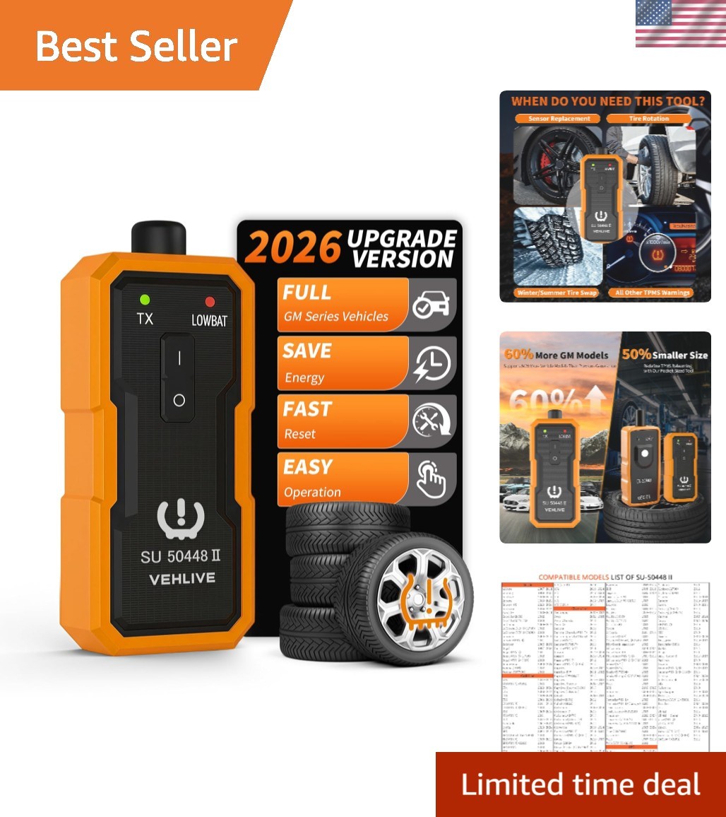 EL-50448 TPMS Relearn Tool for GM Vehicles 2006-2026 - Effortless Sensor Reset