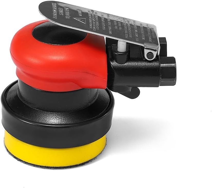 3" Mini DA Air Sander for Corner,3 Inch Finishing Palm Pneumatic Sander Tool