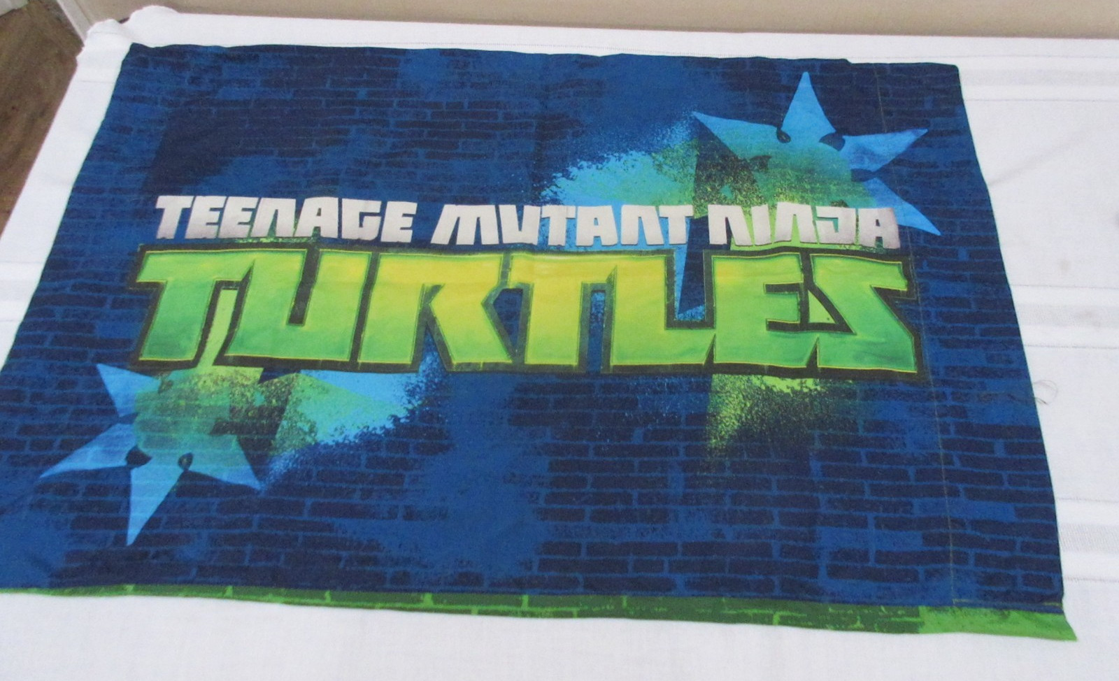 TMNT Teenage Mutant Ninja Turtles Time To Shell  Up Pillowcase Nickelodeon 2013