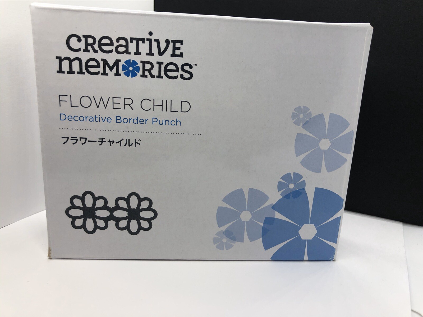 Creative Memories FLOWER CHILD Border Punch - Scrapbooks Crafts Decoration
