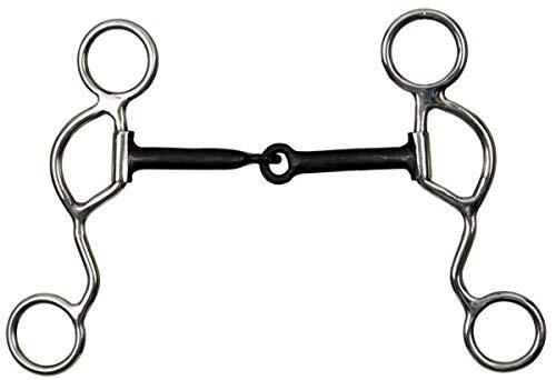 Showman Half Moon Cheek Snaffle Bit
