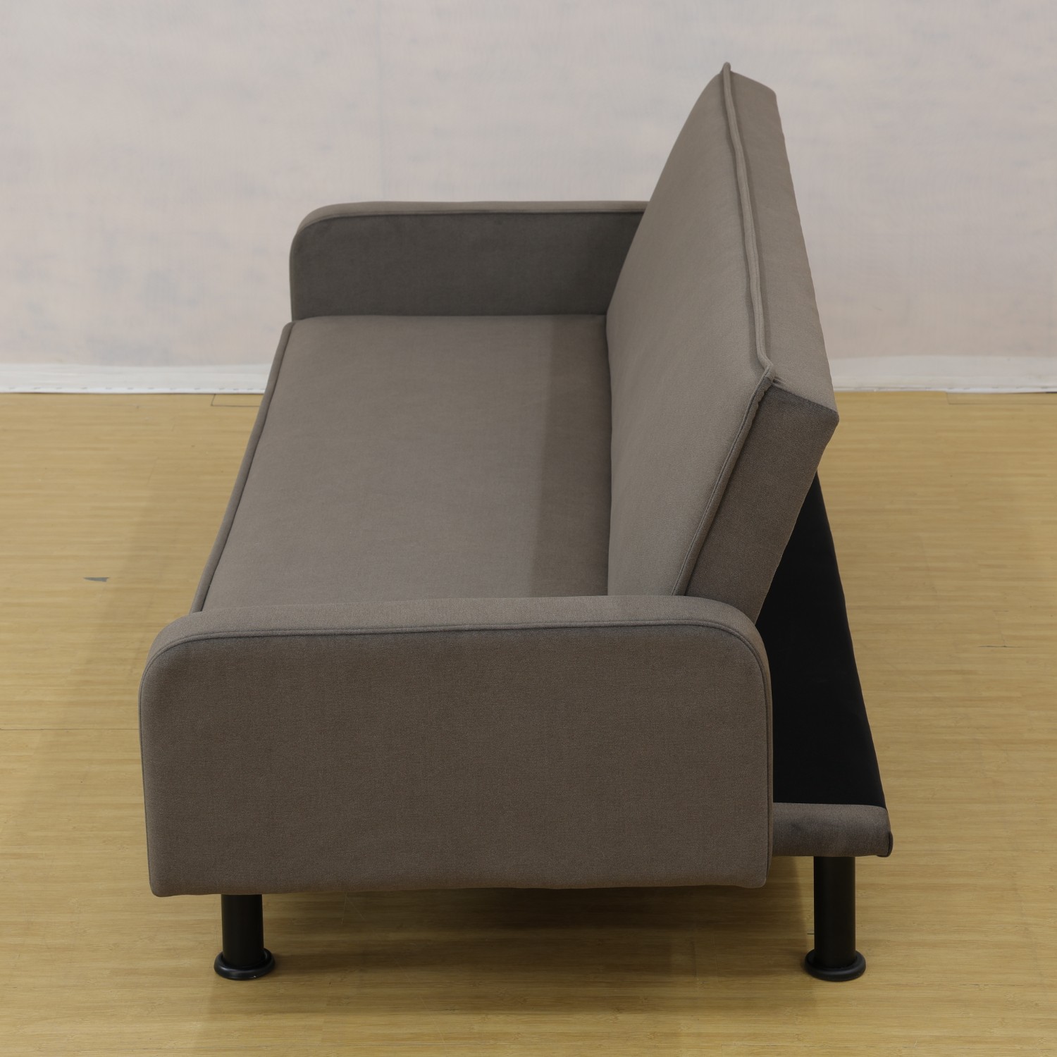 Flannel Living Room Sofabed Brown