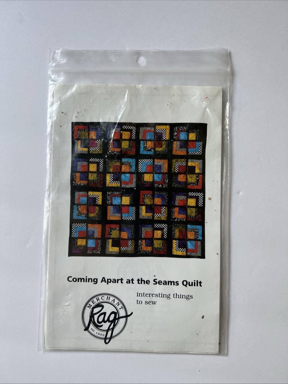 Coming Apart at the seams quilt pattern by merchant rag