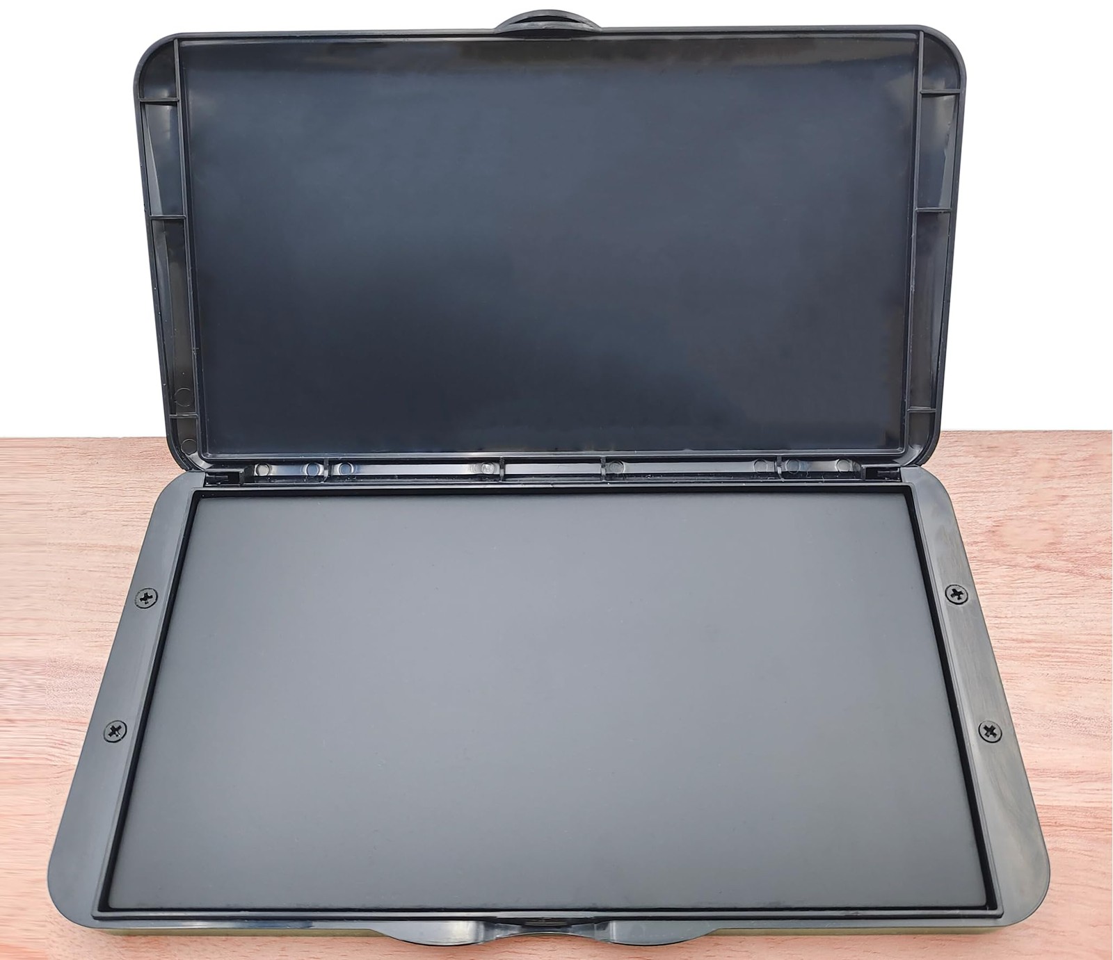 XL Fingerprint Ink Pad 7 x 4 inch Size Black Ink for Security Notary