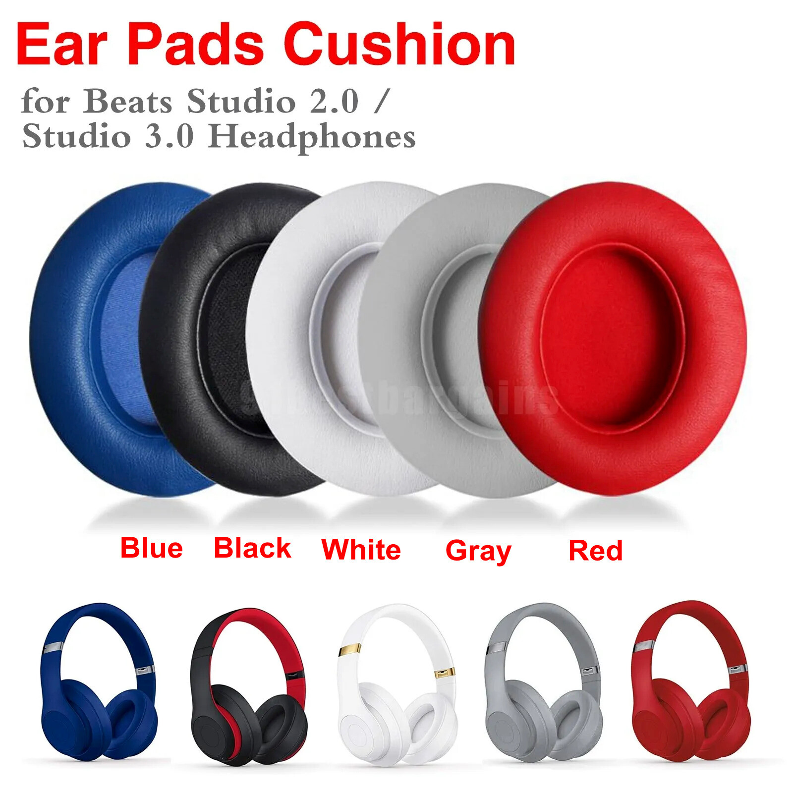 OEM Headband Beats By Dre STUDIO 3 3.0 Wireless Hinge Connector Panel Ear Pads