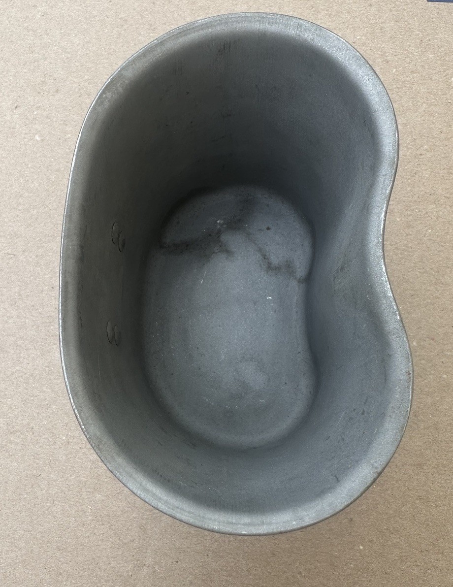 Original Vietnam War US Military Canteen Cup 1963 Dated