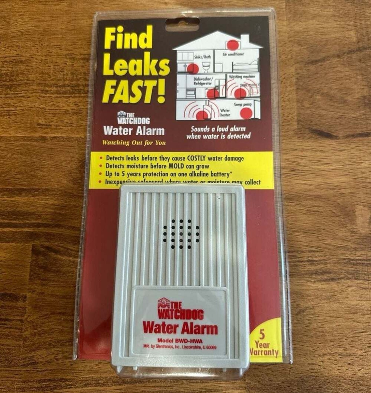 The Basement Watchdog Water Alarm Model BWD-HWA