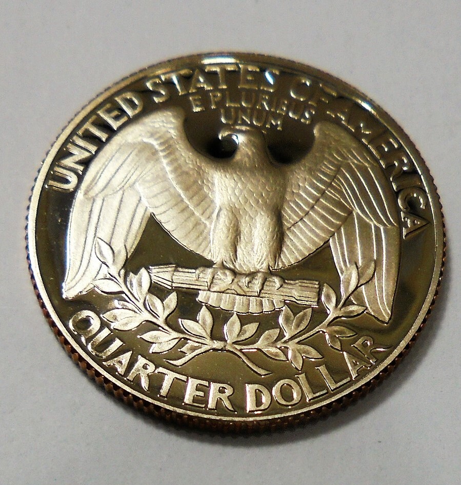NICE 1987 s Proof Washington Quarter Deep Cameo # 149