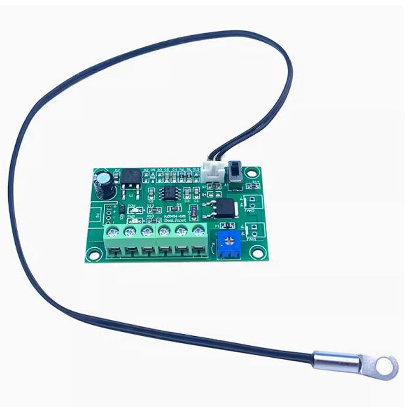 DC12V 24V Automatic PWM PC CPU Fan Temperature Control Speed Controller 2-way 4A