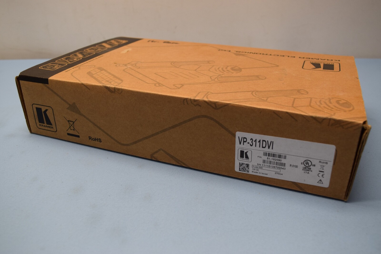 Kramer VP-311DVI Automatic DVI Audio Switcher FREE SHIPPING