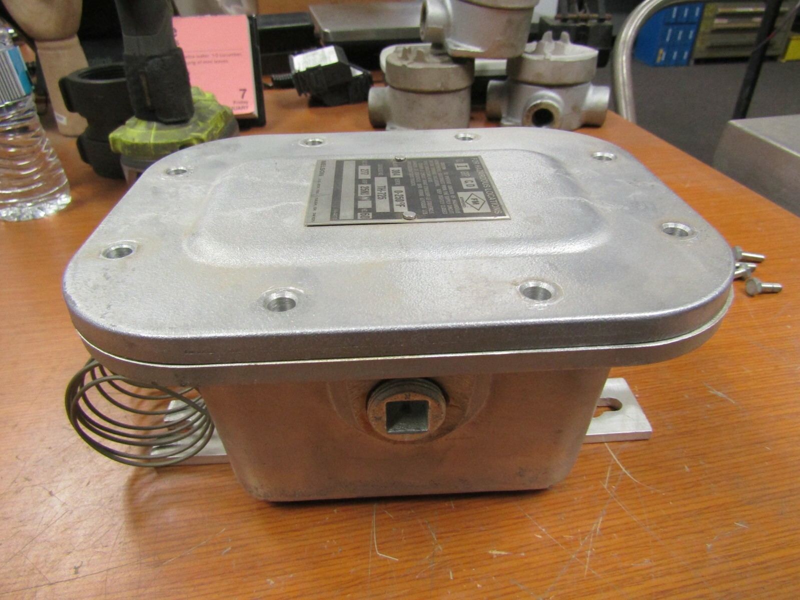 😎 NEW NELSON TH-725 EXPLOSION PROOF TEMPERATURE CONTROLLER 0-250ºF 277 VAC