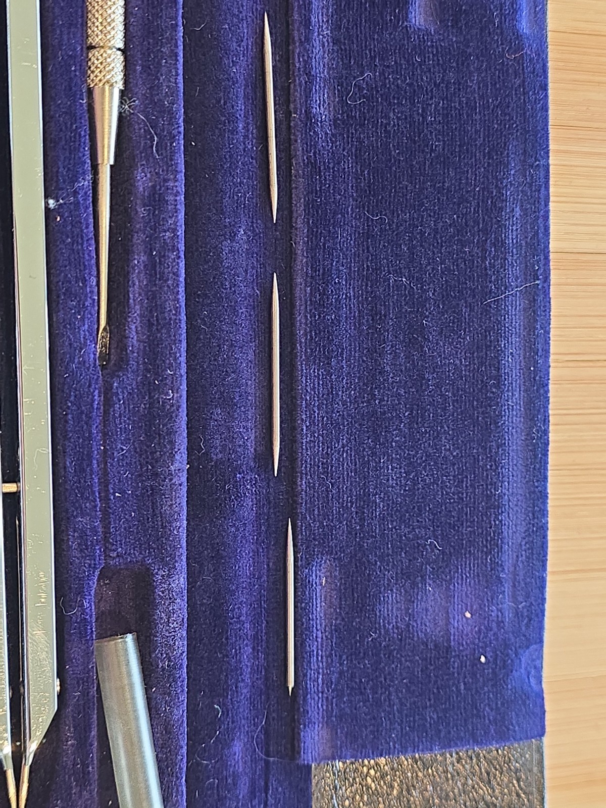 VTG LUTZ JAPAN Navigators Plotting Instrument Set With Case Excellent