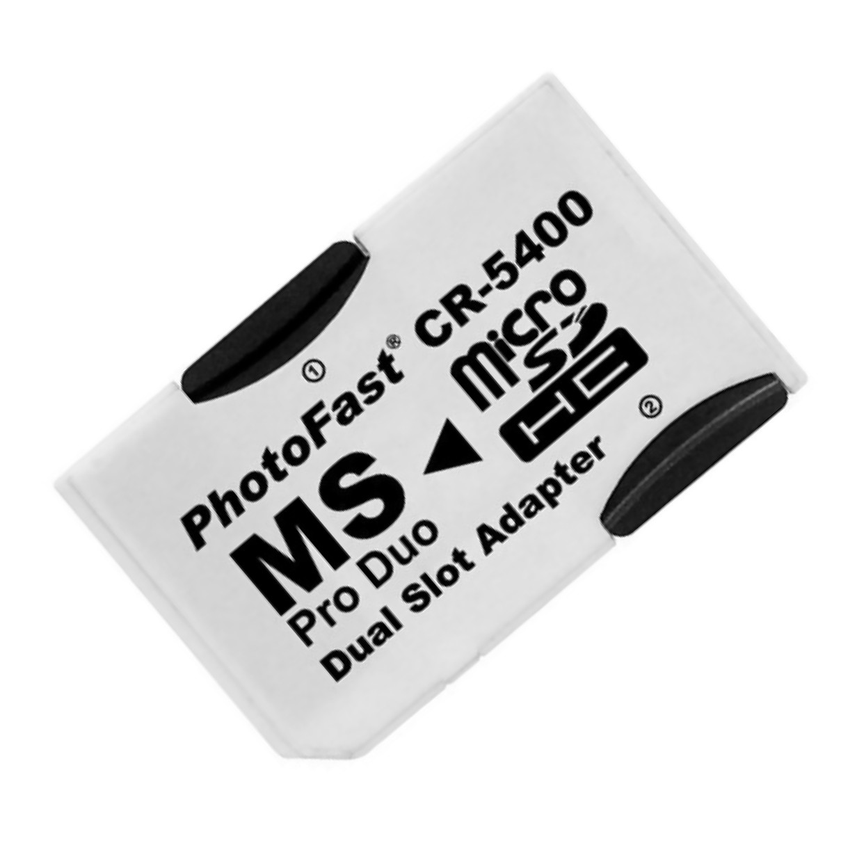 MicroSD/TF To MS Pro Duo Dual Slot Adapter CR-5400 Mini Card For PSP PhotoFast