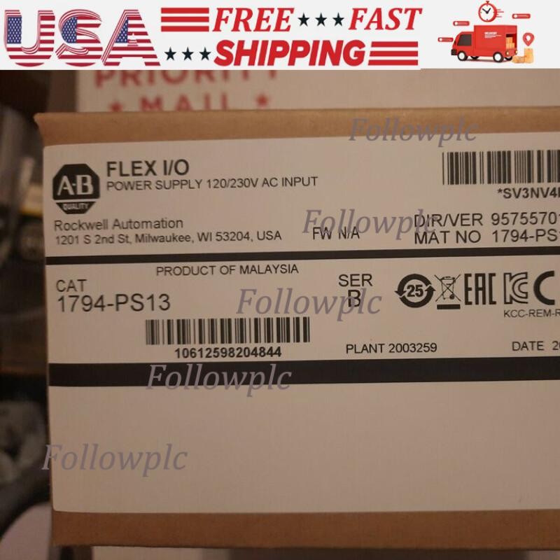 2022 Newest AB 1794-PS13 Power Supply Module In Box In Stock US Free Tax