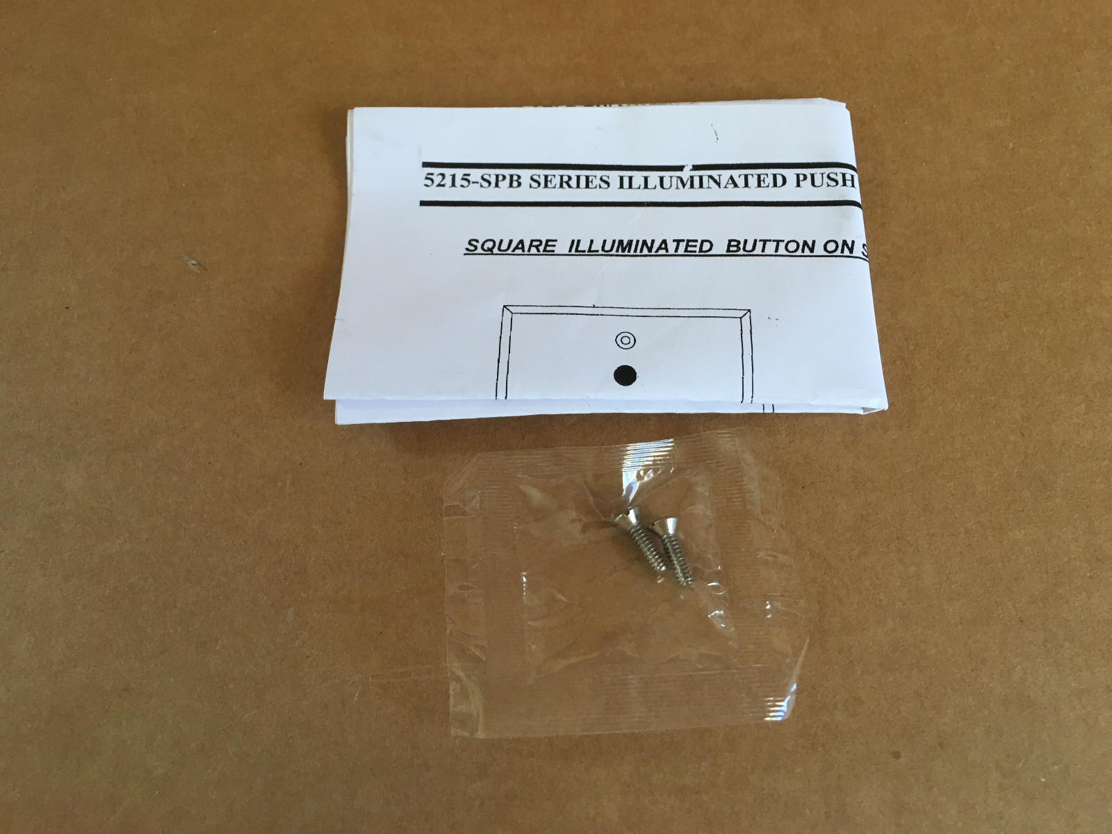 DORTRONICS 5215-SPBxE1 PUSH TO EXIT PLATE SINGLE GANG SWITCH