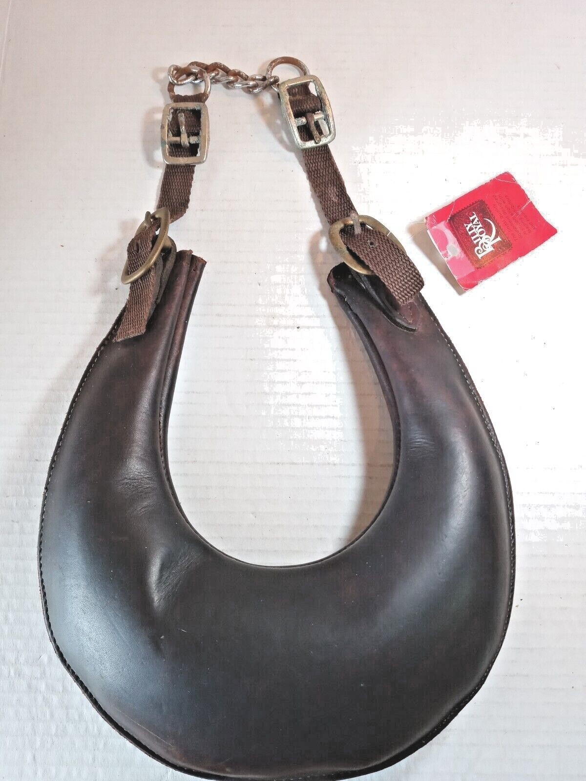 Vintage Billy Royal Western Leather Cruppers With Buckles.