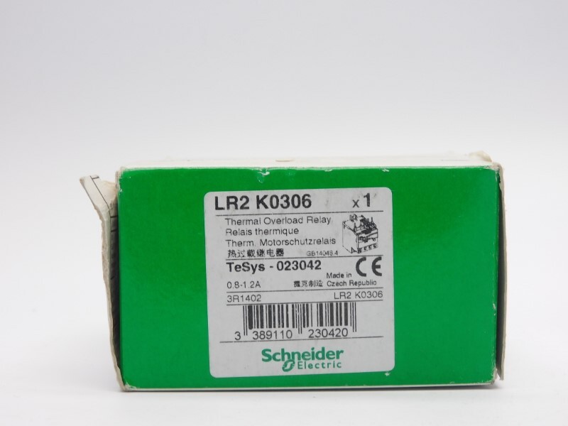 SCHNEIDER ELECTRIC LR2K0306 690V 0.8-1.2A NSMP