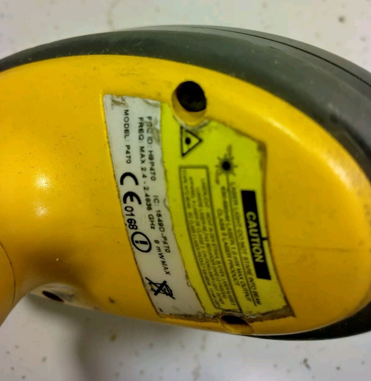 Symbol P470 Barcode Scanner Wireless / Scanner Only Untested As Is
