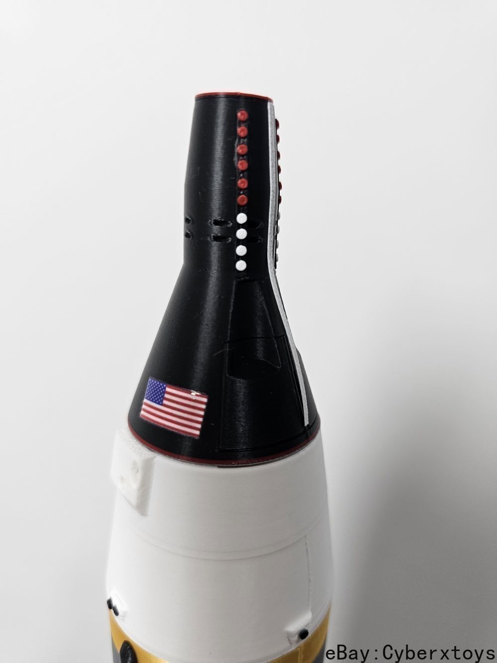 1:60 Scale NASA Gemini Titan II Rocket Model – Fully Painted, 22" Length
