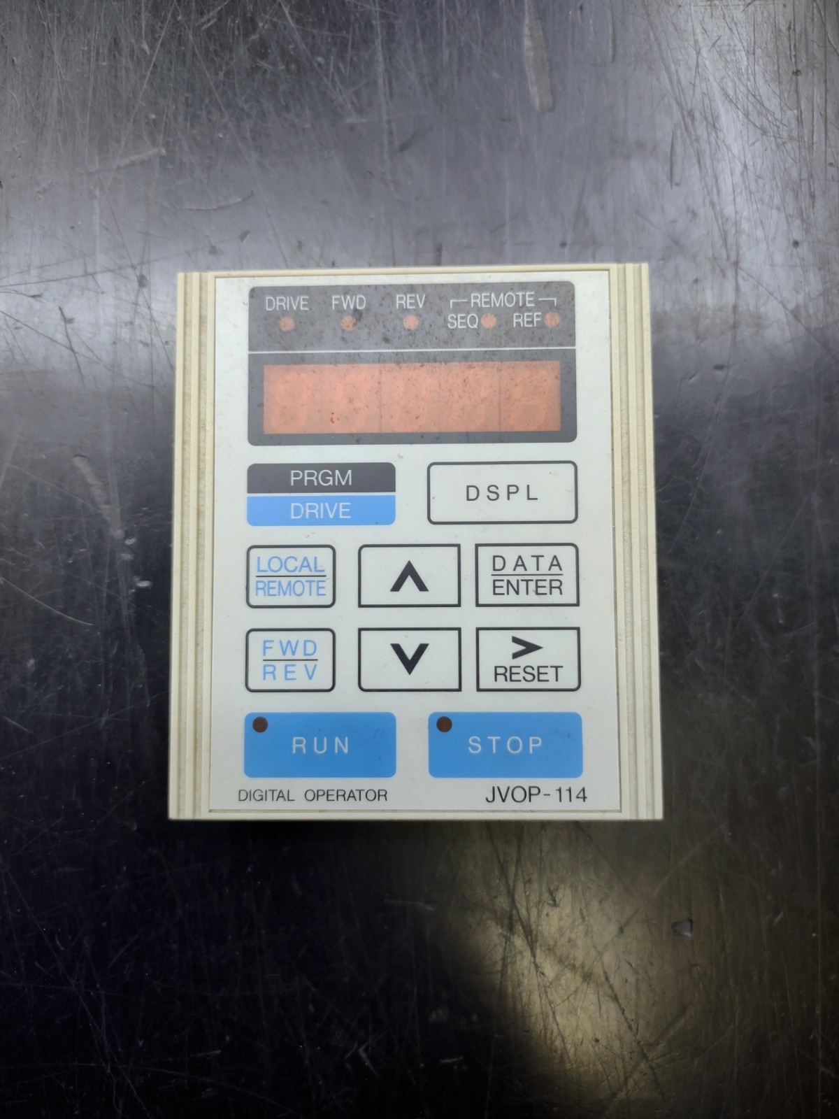 Yaskawa JVOP-114 Digital Operator Interface Keypad for VFD Drive