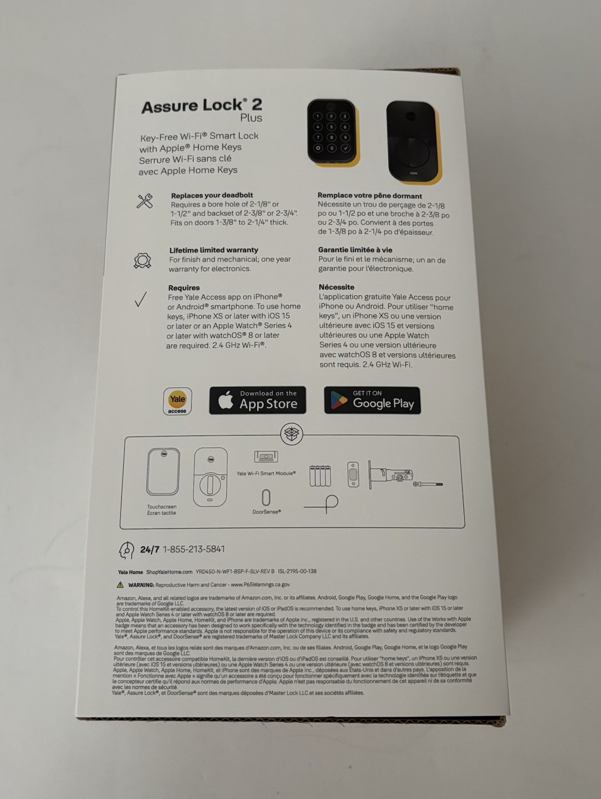 Yale Assure Lock 2 Plus Smart Lock Black Suede - New