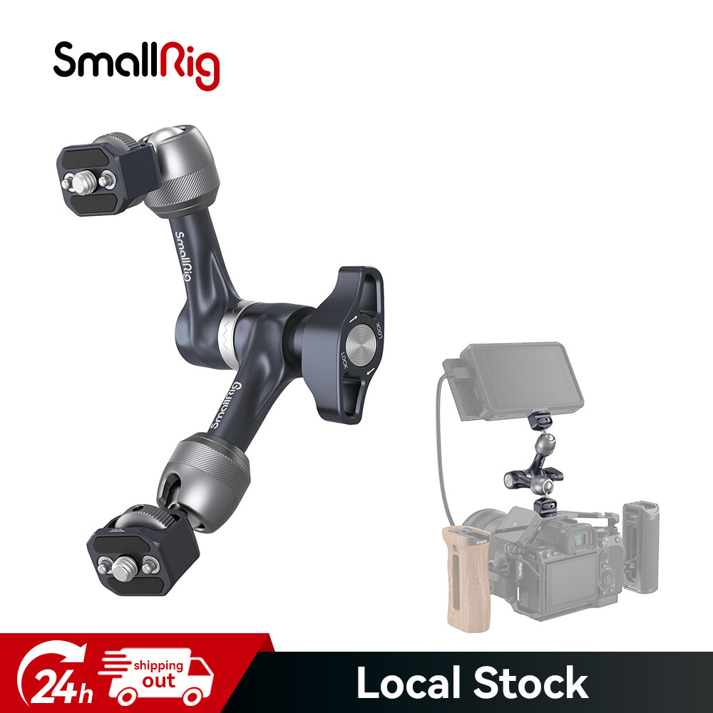 SmallRig 7" Rosette Magic Arm, Articulating Arm with 1/4"-20 Screws for Camera