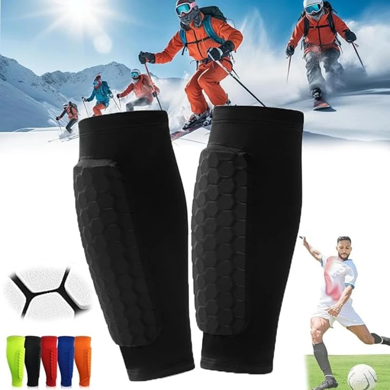 Frost Armours Ski Shields Guards Ski Shin Pads Breathable Elastic Anti-Collision