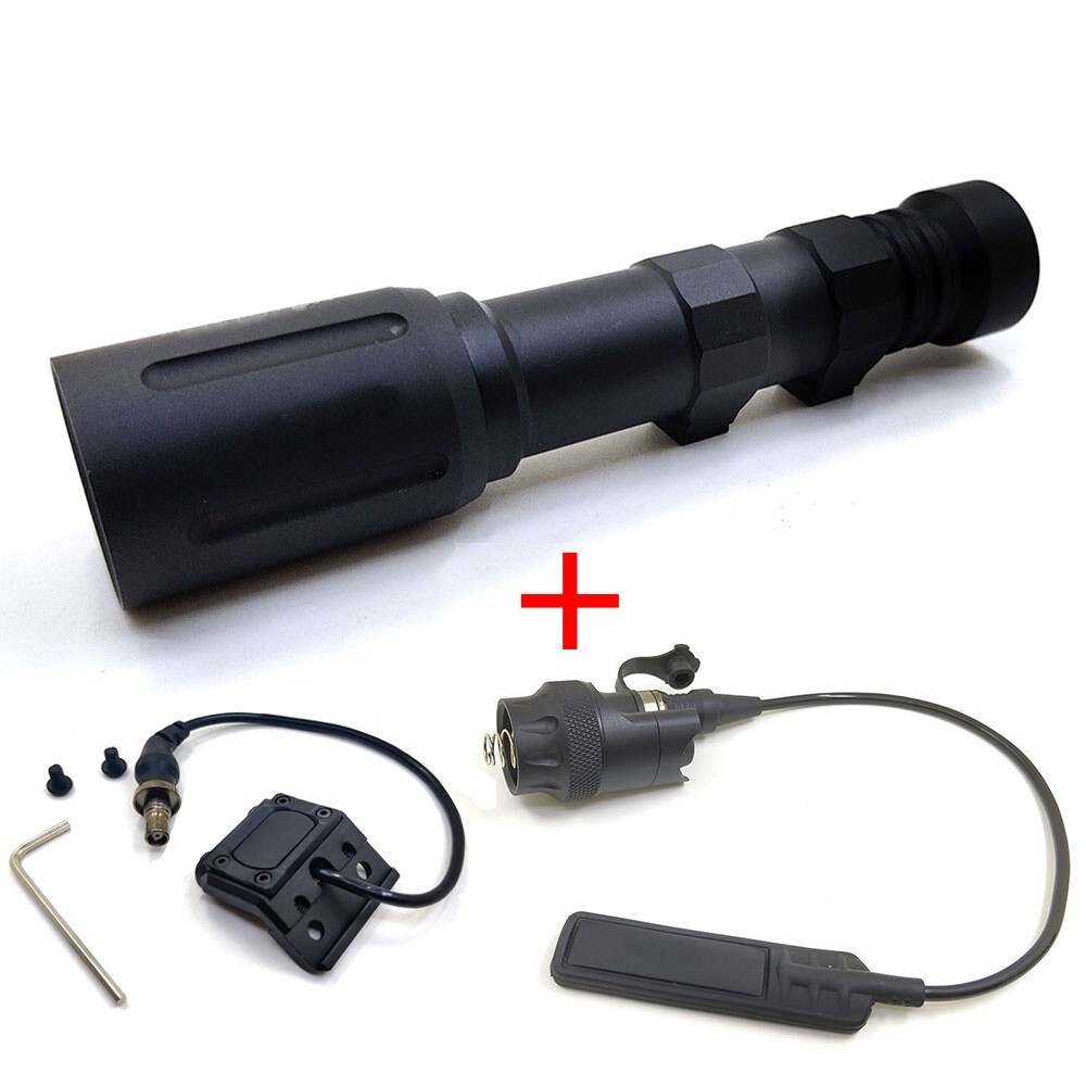 Tactical Weaponlight LED Flashlight / Dual function Tail Switch / Mod Button