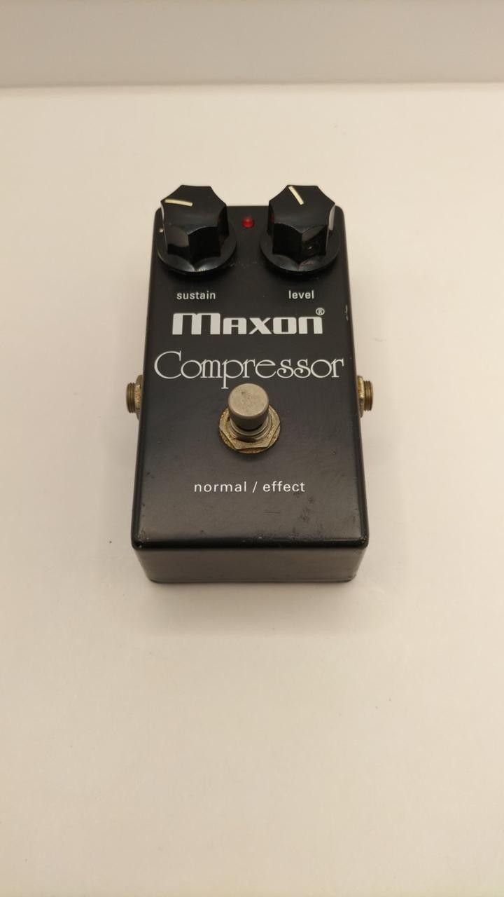 MAXON COMPRESSOR Pedal Used Vintage Guitar Effect Time Tested Ready to Use