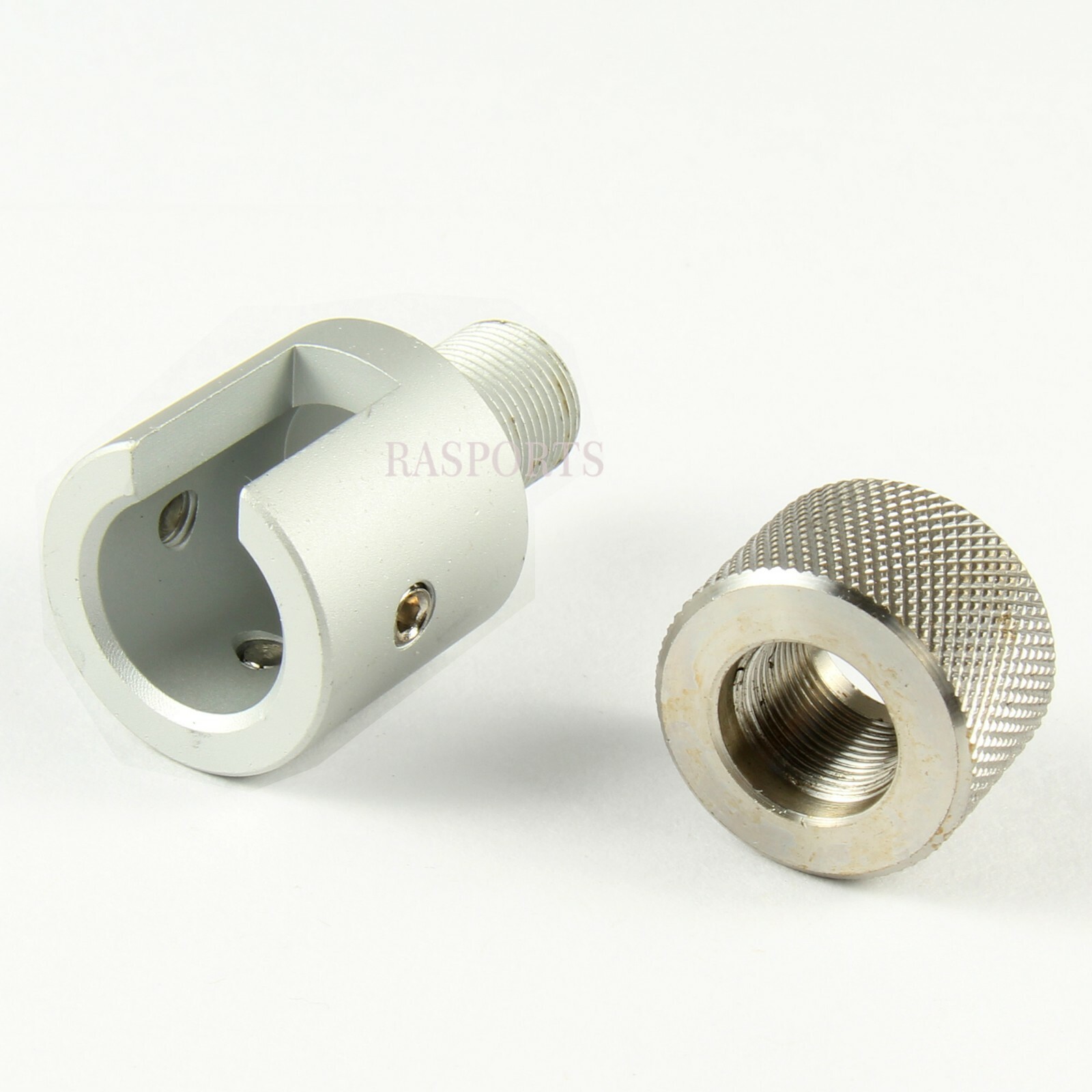 Ruger 1022 10-22 Muzzle Brake Adapter + Steel .750 Protector 1/2x28