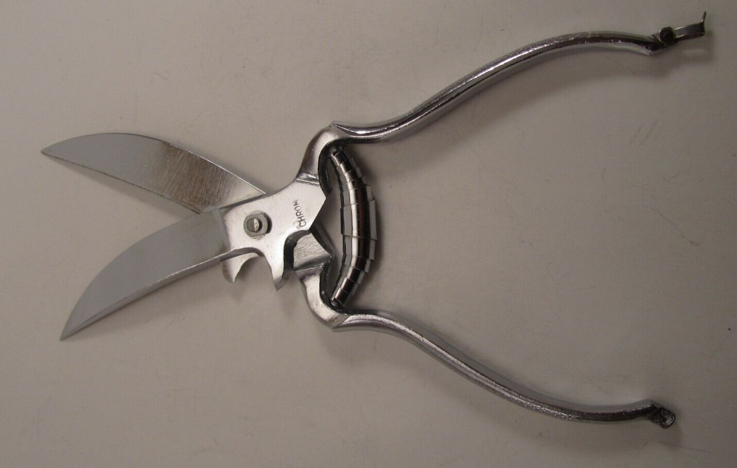 Vintage Eagle Head Poultry Scissors Shears Meat Bone Cutters 10.5" Locking